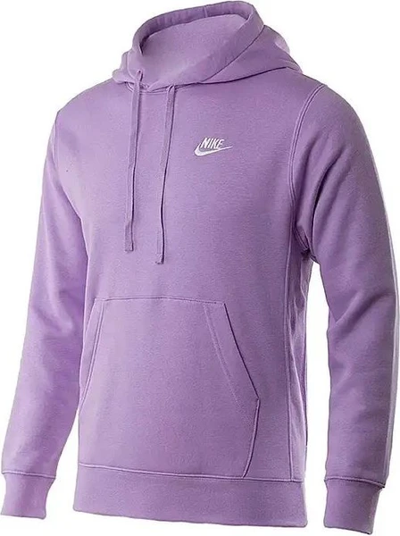 Толстовка Nike CLUB HOODIE PO BB фіолетова BV2654-589