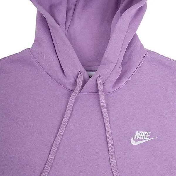 Толстовка Nike CLUB HOODIE PO BB фиолетовая BV2654-589