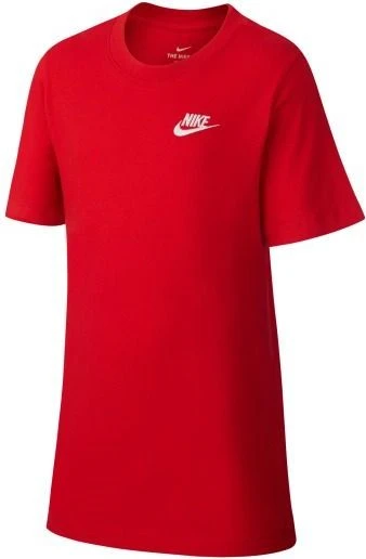 Футболка підліткова Nike TEE EMB FUTURA червона AR5254-657