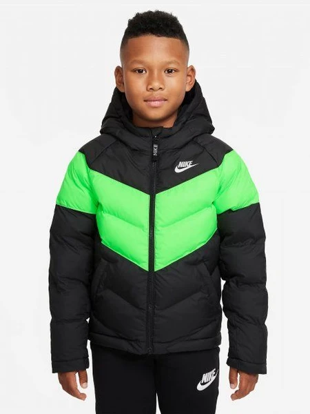 Куртка підліткова Nike SYNTHETIC FILL JACKET чорна CU9157-016