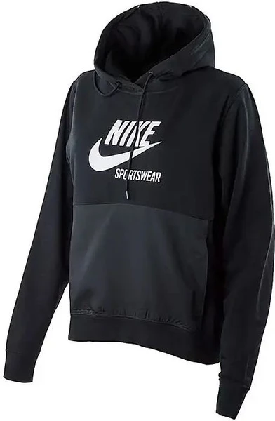 Толстовка жіноча Nike FLC HOODIE HTG чорна DD5673-010