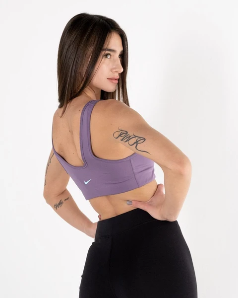 Топ женский Nike DF SWSH SCPBK GX BRA фиолетовый DD1139-574