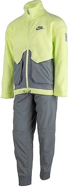 Спортивний костюм підлітковий Nike TRK SUIT WNTRZD KIDS PK жовто-сірий DJ5574-736
