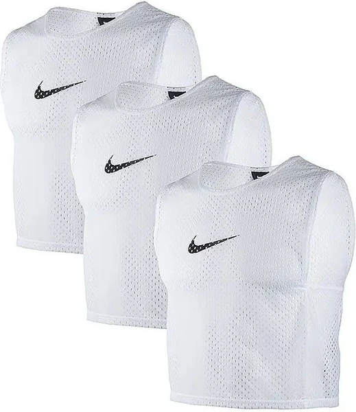 Манішки футбольні Nike DRY PARK20 BIB 3 шт білі CW3845-100