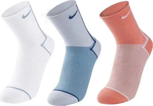 Шкарпетки жіночі Nike EVERYDAY PLUS LTWT ANKLE різнокольорові CK6021-914