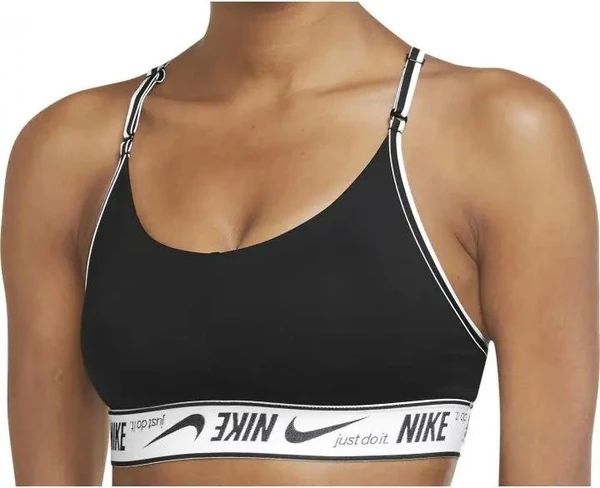 Топ жіночий Nike DF INDY LOGO BRA чорний DM0560-010