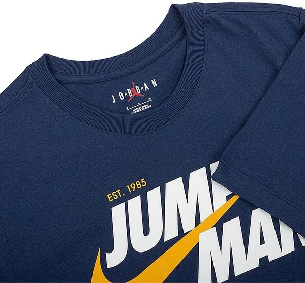 Футболка Nike Jordan M J JMPMN GFX SS CREW 2 темно-синяя DM3219-410