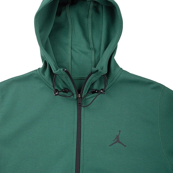 Толстовка Nike Jordan MJ DF AIR STMT FLC FZ HOODIE зелена DA9854-333