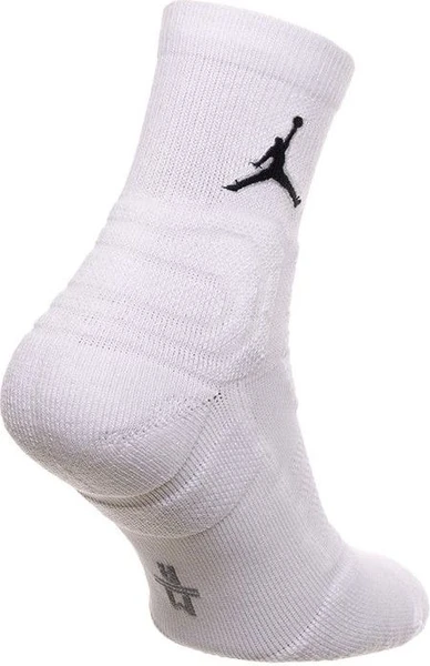 Носки баскетбольные Nike Jordan Ultimate Flight Quarter 2.0 Basketball Socks белые SX5855-101