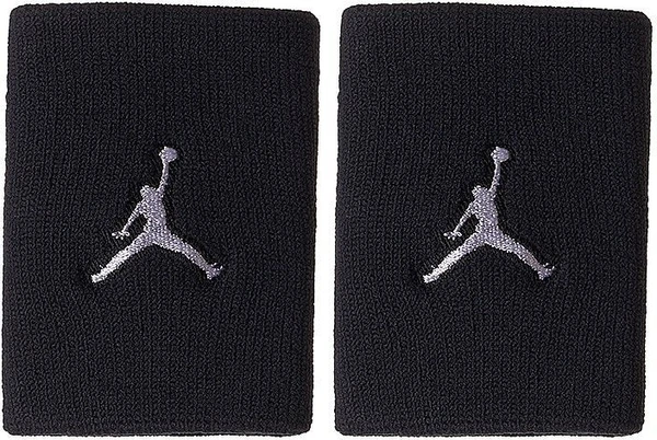 Напульсники Nike Jordan JUMPMAN WRISTBANDS 2 PK черные J.KN.01.010.OS