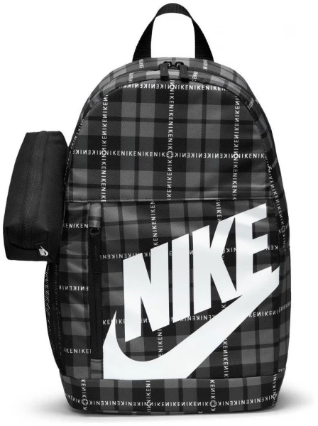 Рюкзак дитячий Nike ELMNTL BKPK - NIKE PLAID чорний DM1888-010
