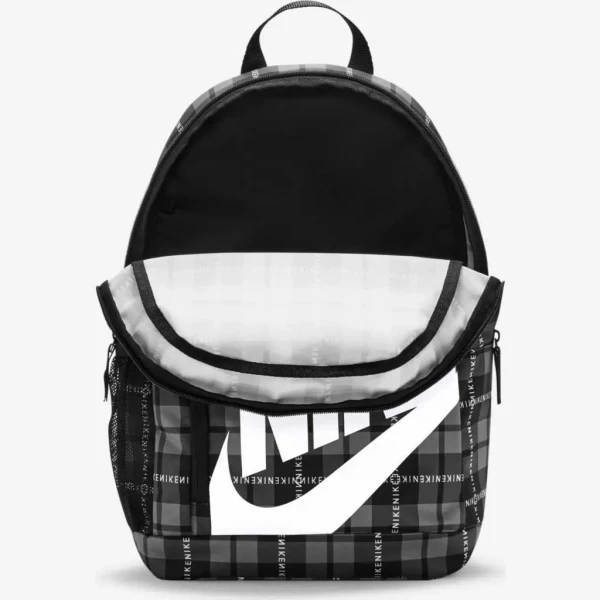 Рюкзак дитячий Nike ELMNTL BKPK - NIKE PLAID чорний DM1888-010