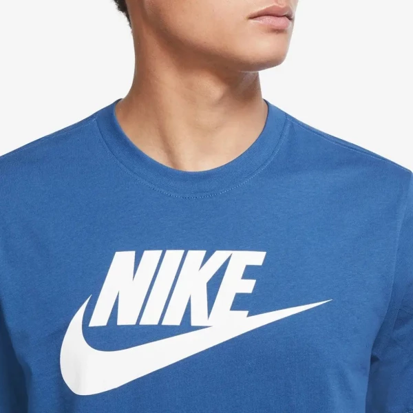 Футболка Nike TEE ICON FUTURA синяя AR5004-408