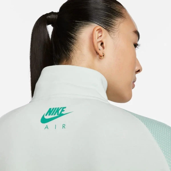 Реглан женский Nike AIR FLC QZ мятный DM6073-394