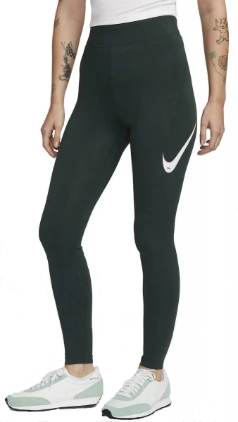 Лосины женские Nike SWSH HR TIGHT зеленые DM6207-397