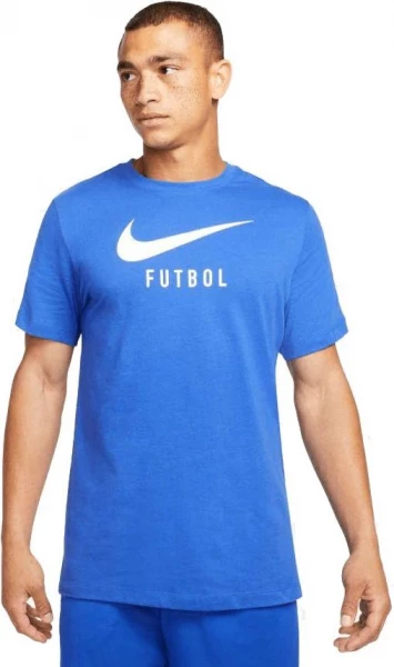 Футболка Nike SWSH FTBL SCCR TEE синя DH3890-480