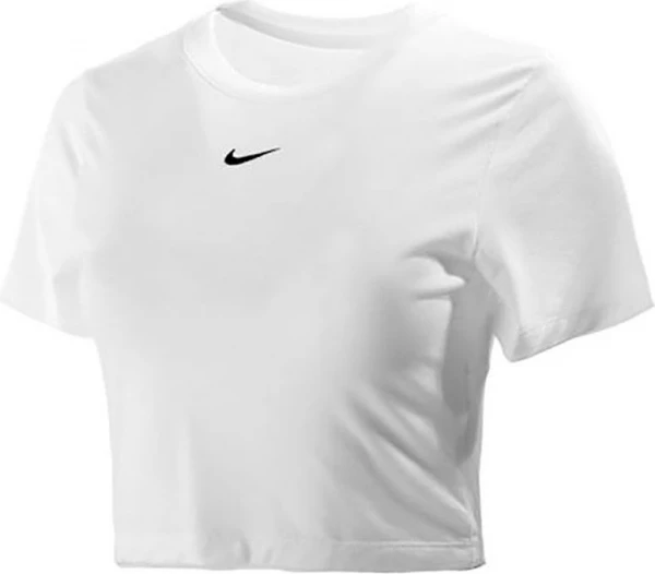 Футболка женская Nike ESSNTL TEE SLIM CRP LBR белая DD1328-100