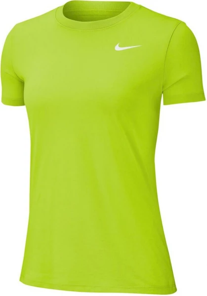 Футболка женская Nike DRY LEG TEE CREW зеленая AQ3210-322