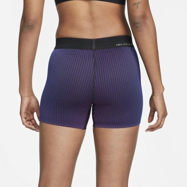 Шорты женские для бега Nike DFADV TGHT SHORT фиолетовые CJ2367-551