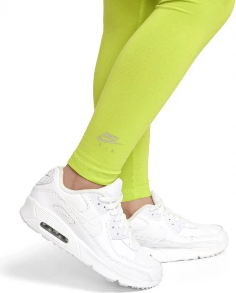 Лосины подростковые Nike G NSW AIR ESSNTL LGGNG салатовые DM8369-321