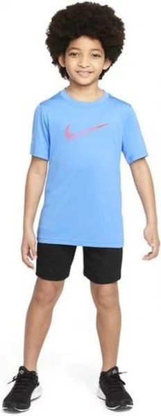 Футболка подростковая Nike B NK DF HBR SS TOP голубая DM8535-412