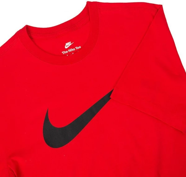 Футболка Nike M NSW TEE ICON SWOOSH красная DC5094-657