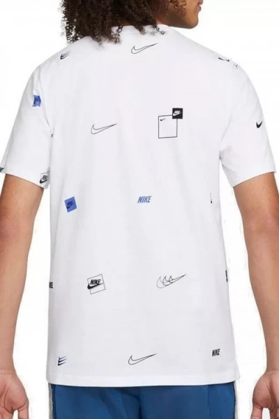 Футболка Nike M NSW 12 MO LOGO AOP TEE біла DN5246-100