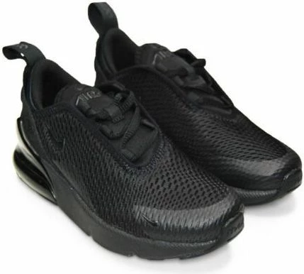 Кроссовки детские Nike AIR MAX 270 (PS) черные AO2372-006