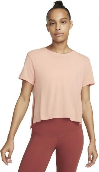 Жіноча футболка Nike W NY DF S/S TOP рожева DM7025-824