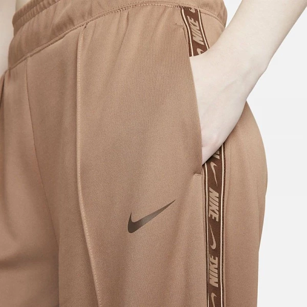 Спортивные штаны женские Nike W NSW PK TAPE TREND HR PANT коричневые DQ5382-256