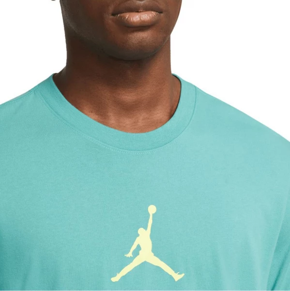 Футболка Nike Air Jordan Jumpman Dri-FIT бирюзовая CW5190-392