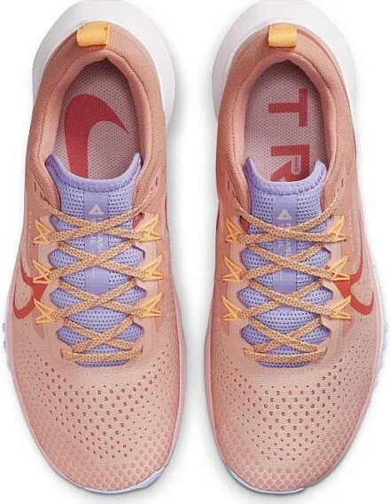 Кросівки бігові жіночі Nike REACT PEGASUS TRAIL 4 коралові DJ6159-800