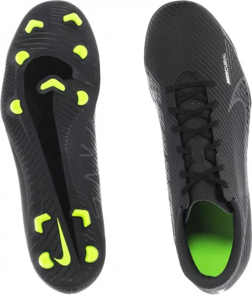 Бутсы Nike VAPOR 15 CLUB FG/MG черные DJ5963-001