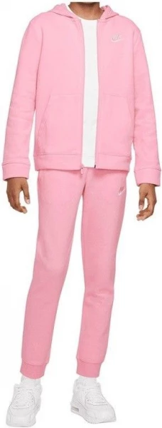 Спортивный костюм подростковый Nike U NSW TRK SUIT CORE BF розовый BV3634-690