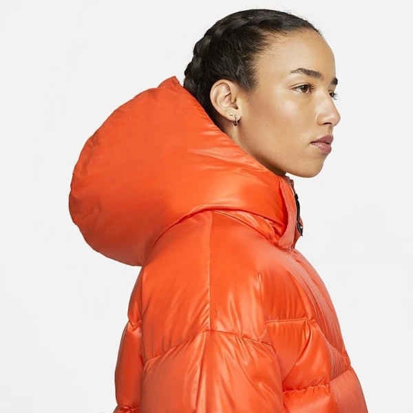 Жіноча куртка Nike W NSW TF CITY HD PARKA помаранчева DH4081-869