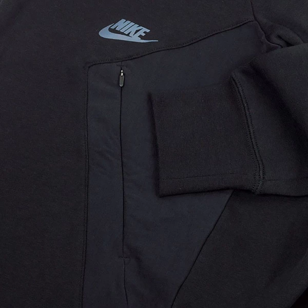 Толстовка Nike M NSW AIR MAX FLC FZ HOODIE BB чорна DJ5080-010