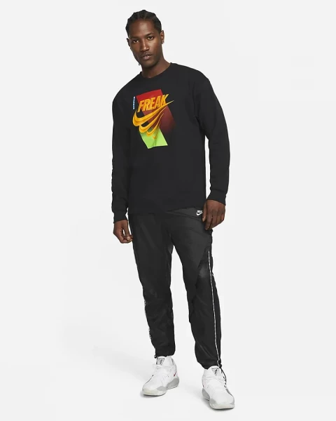 Лонгслив Nike GA M NK FRK PRM LS MAX90 TEE черный DM2451-010