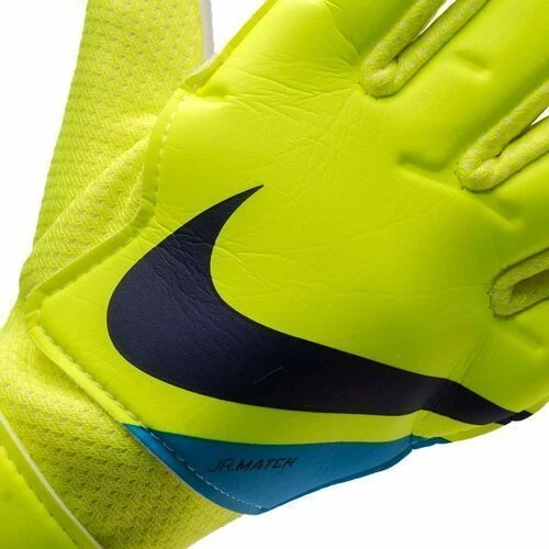 Вратарские перчатки подростковые Nike NK GK MATCH JR - FA20 салатовые CQ7795-702