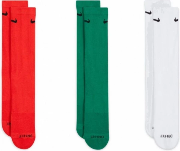 Шкарпетки Nike U NK EVERYDAY PLUS CUSH CREW різнокольорові SX6888-929