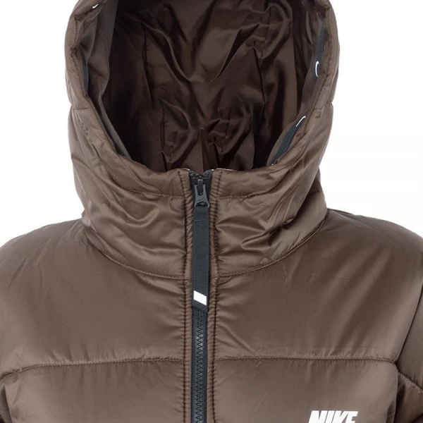 Куртка женская Nike W NSW SYN TF RPL HD PARKA коричневая DX1798-237