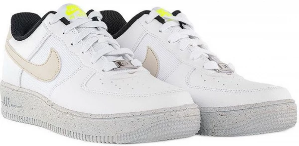 Кроссовки детские Nike AIR FORCE 1 CRATER NN (GS) белые DH8695-101