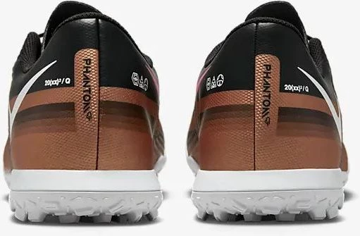 Сороконожки (шиповки) Nike PHANTOM GT2 CLUB TF коричнево-черные DR5970-810