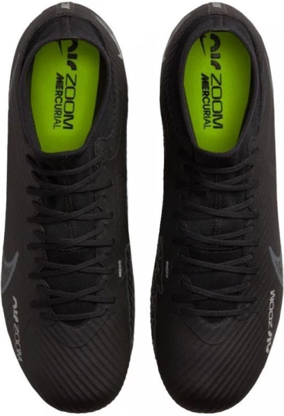 Бутсы Nike ZOOM SUPERFLY 9 ACADEMY FG/MG черные DJ5625-001