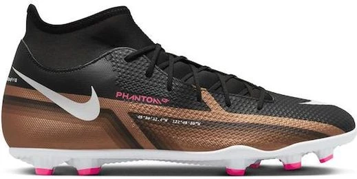 Бутсы Nike PHANTOM GT2 CLUB DF FG/MG коричнево-черные DR5967-810