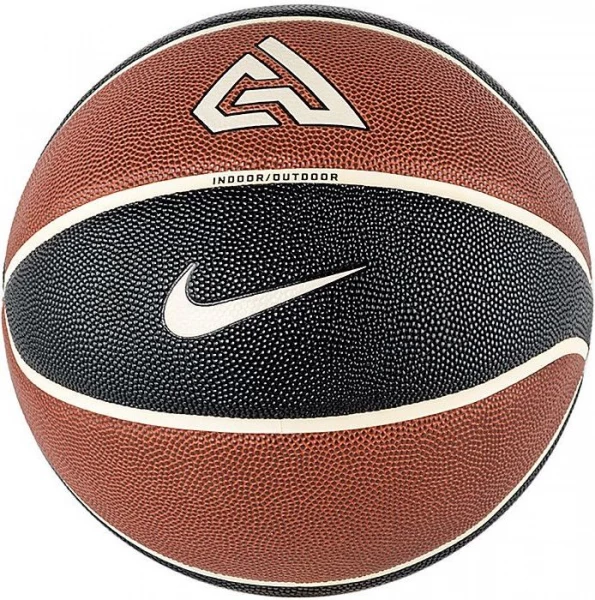 Баскетбольний м'яч Nike ALL COURT 2.0 8P коричнево-чорний N.100.4138.812.07 Розмір 7