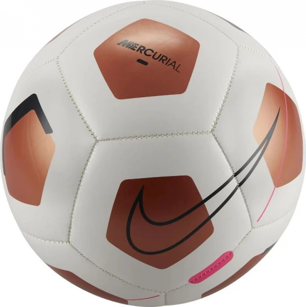 Футбольный мяч Nike NK MERC FADE - SP21 бело-коричневый DD0002-101 Размер 3