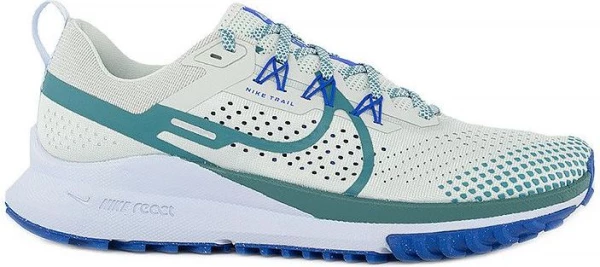 Кроссовки беговые Nike REACT PEGASUS TRAIL 4 бело-синие DJ6158-005