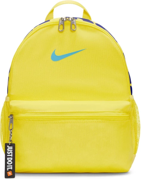Рюкзак подростковый Nike Y NK BRSLA JDI MINI BKPK желтый DR6091-731