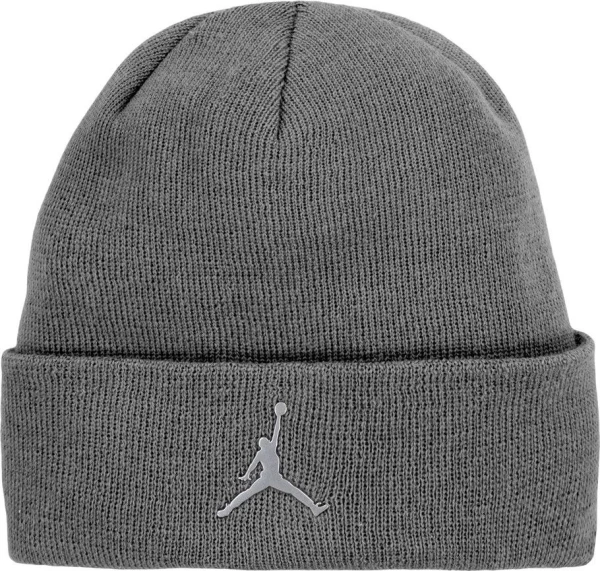 Шапка підліткова Nike JORDAN CUFFED BEANIE сіра 9A0063-GEH