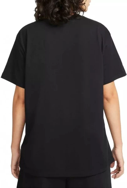 Футболка жіноча Nike W NSW ESSNTL TEE BF LBR чорна DN5697-010